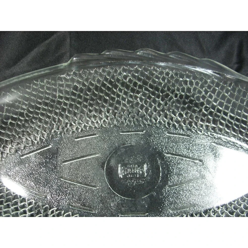 Vintage Glasbake Clear Glass Fish Baking Serving Dish 18